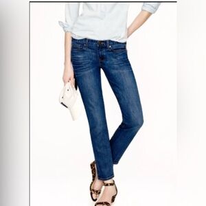 J. Crew Matchstick Stretch Low-Rise Cropped‎ Jeans